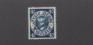 Danzig, O50, Official Overprinted Single, **Hinged**