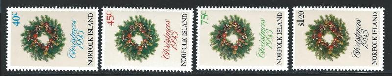 Norfolk Island    MNH  sc 546 - 549