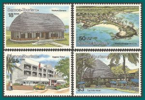 Samoa 1990 Tourism, MNH #776-779,SG847-SG850
