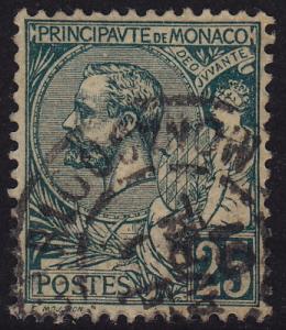 Monaco - 1891 - Scott #20 - used