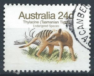 Australia 1981 - 24c Wildlife (Tasmanian Tiger) - SG788 used