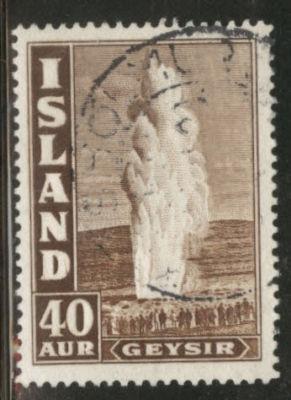 Iceland Scott 206 used 1930 Geyser stamp  CV$32.50