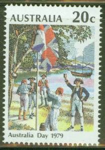 Australia Scott 695 MNH** Flag Stamp 1978