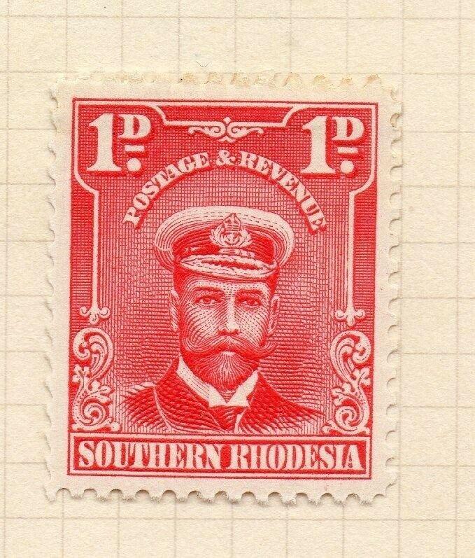 Southern Rhodesia 1929 Admiral Issue Mint Hinged 1d. 294129