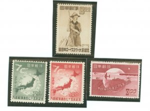 Japan #465-466/468 Mint (NH) Single (Complete Set)