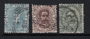 Italy SC# 52 - 54 Used - S18756