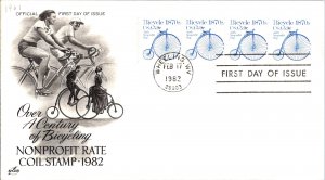 United States, West Virginia, United States First Day Cover, Cycling