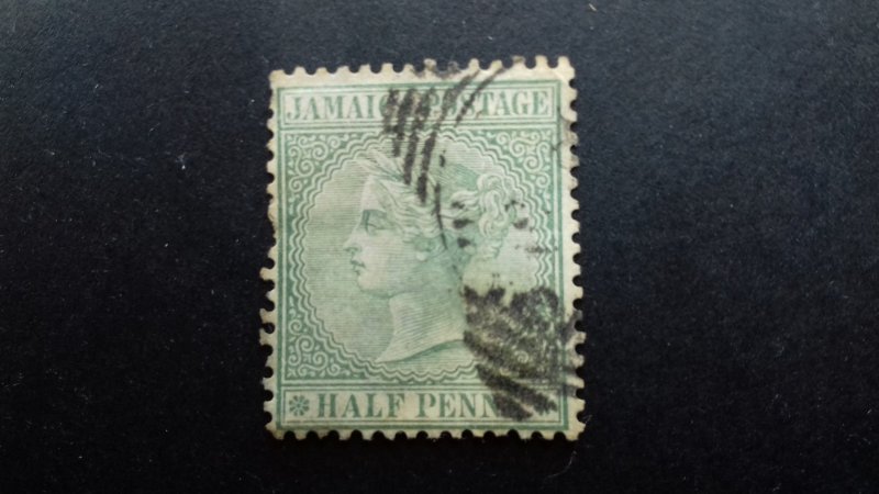 Jamaica 1885 -1886 Queen Victoria - New Colours Used