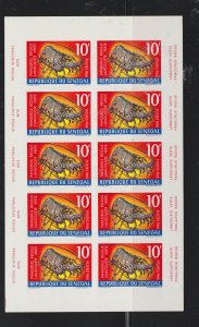 SENEGAL 301 303 304 sheetlets IMPERFORATE  Mint Never Hinged          10h144