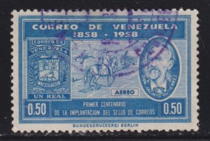 Venezuela 741 Centenary of Venezuelan Postage Stamps 1959