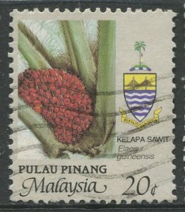 STAMP STATION PERTH Penang #93 Agriculture Type Definitive Used 1986