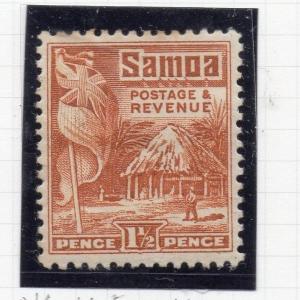 Samoa 1920s Early Issue Fine Mint Hinged 1.5d. 174669