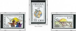 Ghana   mnh sc  1021-1023