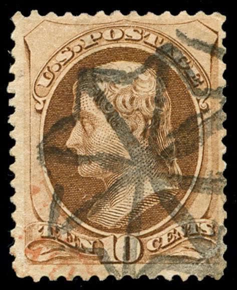 momen: US Stamps #161 Used Weiss GE-EN3 NYFM Cancel