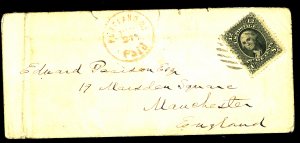 U.S. #69 USED ON COVER