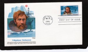 2222 Stefansson, FDC Fleetwood