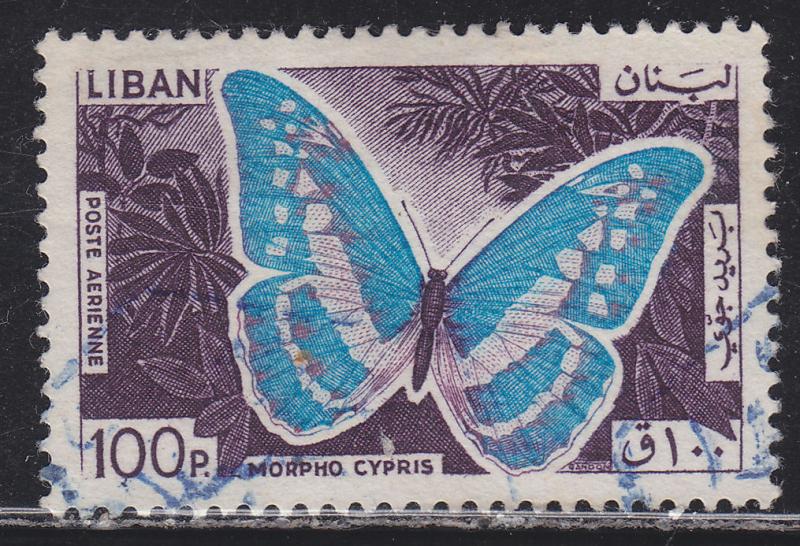 Lebanon C433 Morpho Cypris 1965