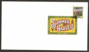 US 5004 Summer Harvest Watermelons DCP FDC 2015