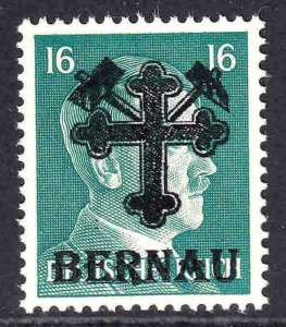 GERMANY 515 BERNAU MALTESE CROSS OVERPRINT OG NH U/M XF BEAUTIFUL GUM