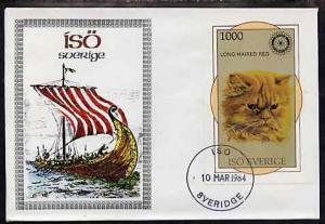 Iso - Sweden 1984 Rotary - Domestic Cats (Long Haired Red...