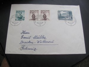 AUSTRIA 1953 COVER VF (100)