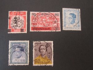 Ceylon 1963 Sc 368-9,71-3 FU