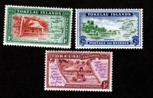Tokelau Islands # 1-3 Mint!