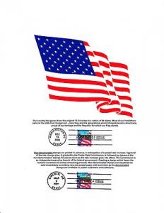 #3448 & 3470 Flags  DUAL  FIRST DAY CANCELS  - GORGEOUS 8...