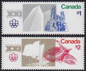 Canada - 1976 - Scott #687-88 - MNH - Sport Olympic Games