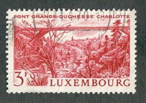 Luxembourg #444 used single