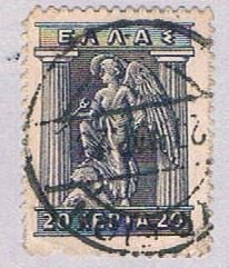 Greece 203 Used Iris holding caducesus 1911 (BP3609)