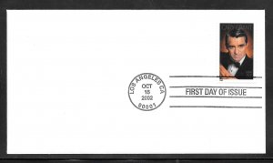 Just Fun Cover #3692 FDC Cary Grant LOS ANGELES CA. OCT/15/2002 (my4049)