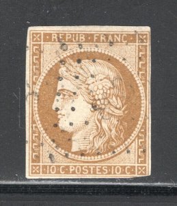 France  #1     VF, Used,   CV $210.00  ....   2010001