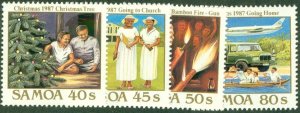 SAMOA 706-9 MNH BIN $2.00