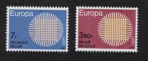 Belgium Scott 741-42 MNH Europa