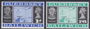 Guernsey # 28-29, Definitives, Mint LH