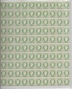 Austria (Office Turkish Empire),7D,Franz Josef Sheet,**MNH**