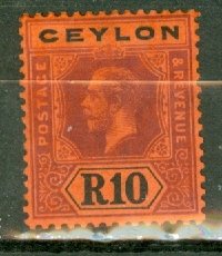 NY: Ceylon 213 mint CV $85