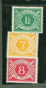 Ireland #J16-J21 Mint (NH) Single