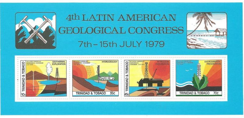 Trinidad & Tobago #311a Geological  S/S (MLH) CV $2.50