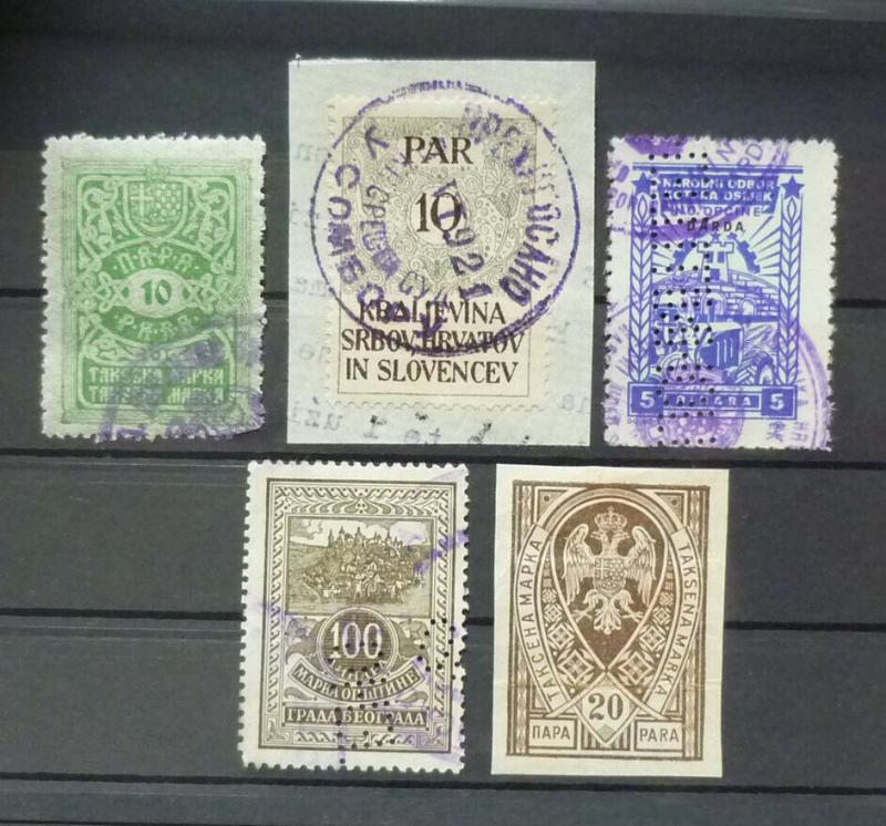 Ex Yugoslavia - Revenue Stamps! J82