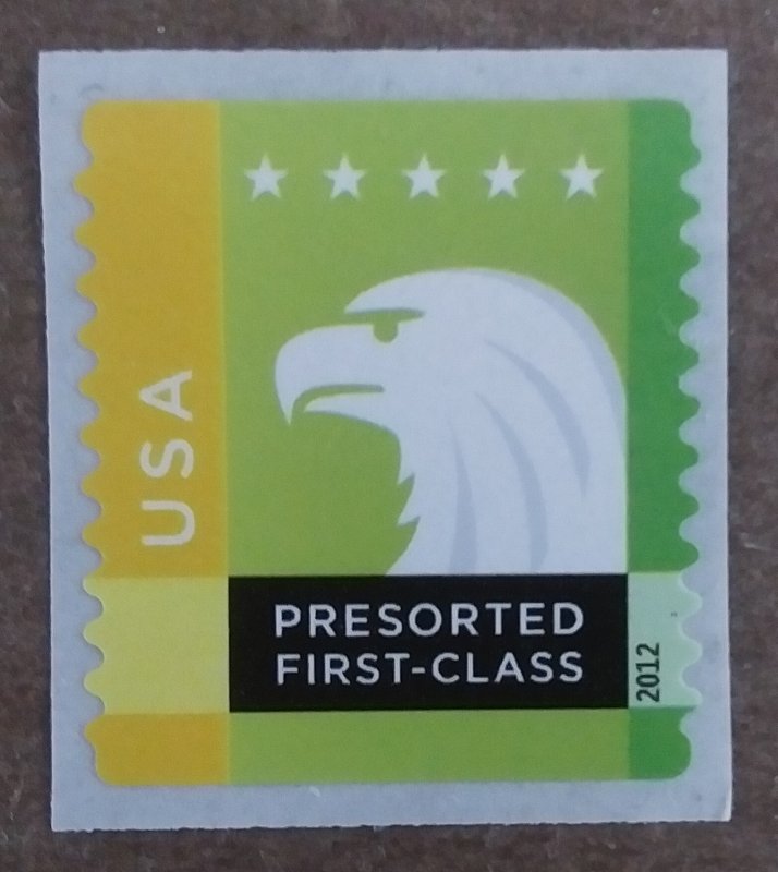 US #4586 (25c) Eagle MNH presorted first-class coil (2012)