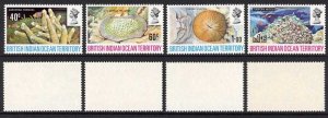 British Indian Ocean Territory SG41/44 1972 Coral Set Fresh U/M