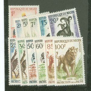 Niger #91-102 Unused Single (Complete Set)