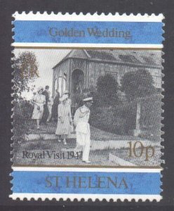 Saint Helena Scott 696 - SG746, 1997 Golden Wedding 10p MNH**