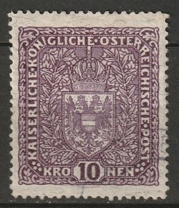 Austria 1919 Sc 175 lightly used