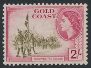 Gold Coast SG 162    SC# 157  MNH    Trooping the Colour  see scans and details 