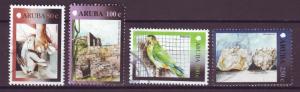 J15045 JLstamps 2001 aruba hv,s of set used #201-4 designs