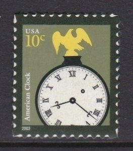 3757 American Clock MNH