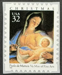 USA, 1996, SC#3112, Christmas, Madonna and Child, Unused, MNH, VF